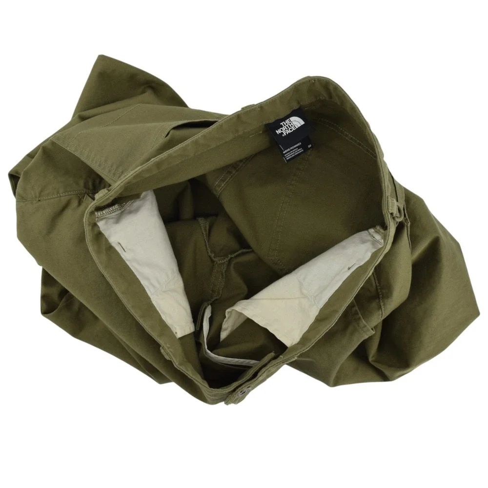 The North Face Motion Pants Men 30x32 Regular Olive Green Stretch Hiking Utility